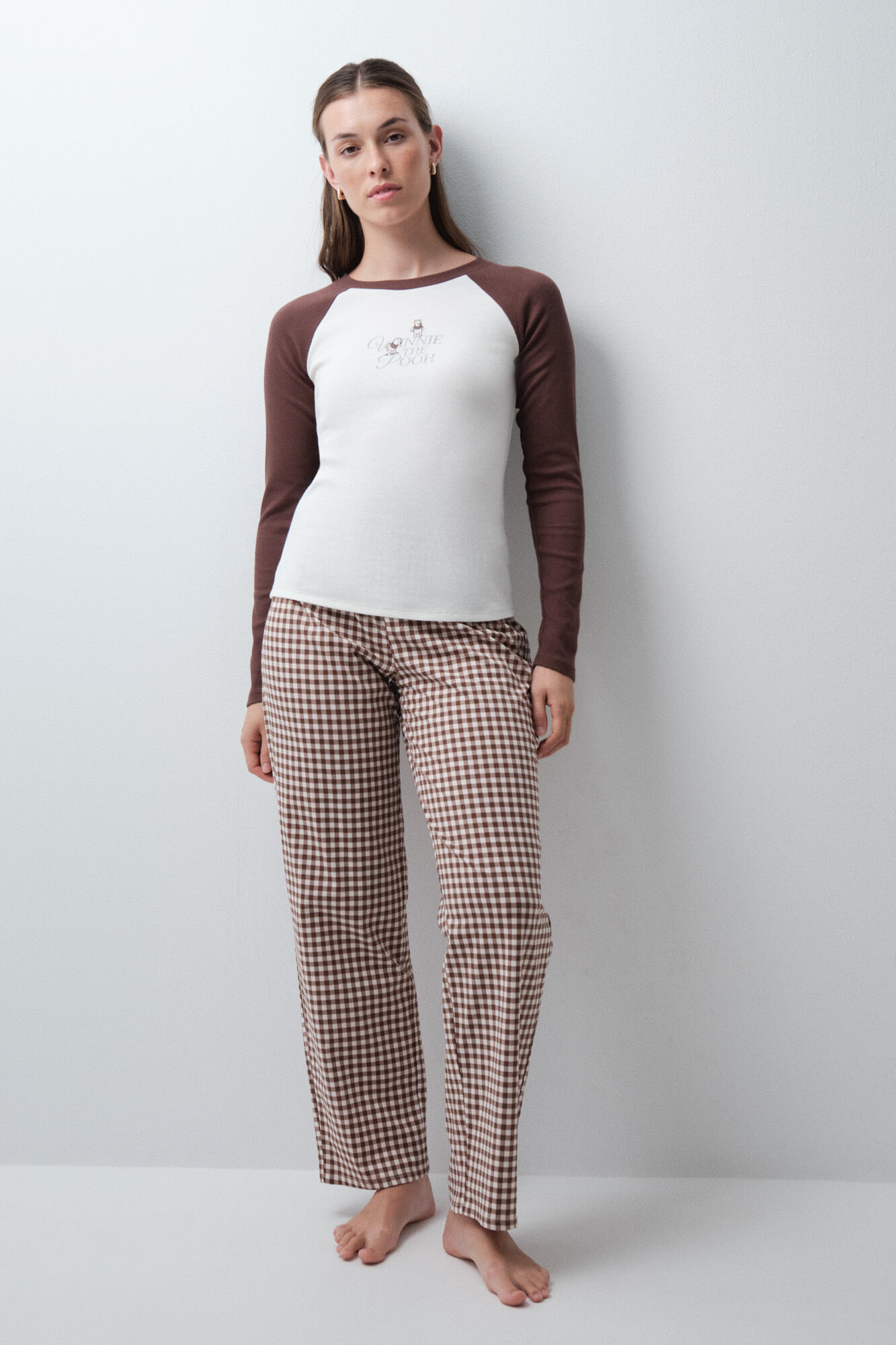 Women'secret Pijama largo algod&oacute;n Winnie The Pooh