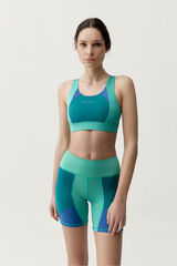 Born Living Yoga Top deportivo Darana verde y azul azul