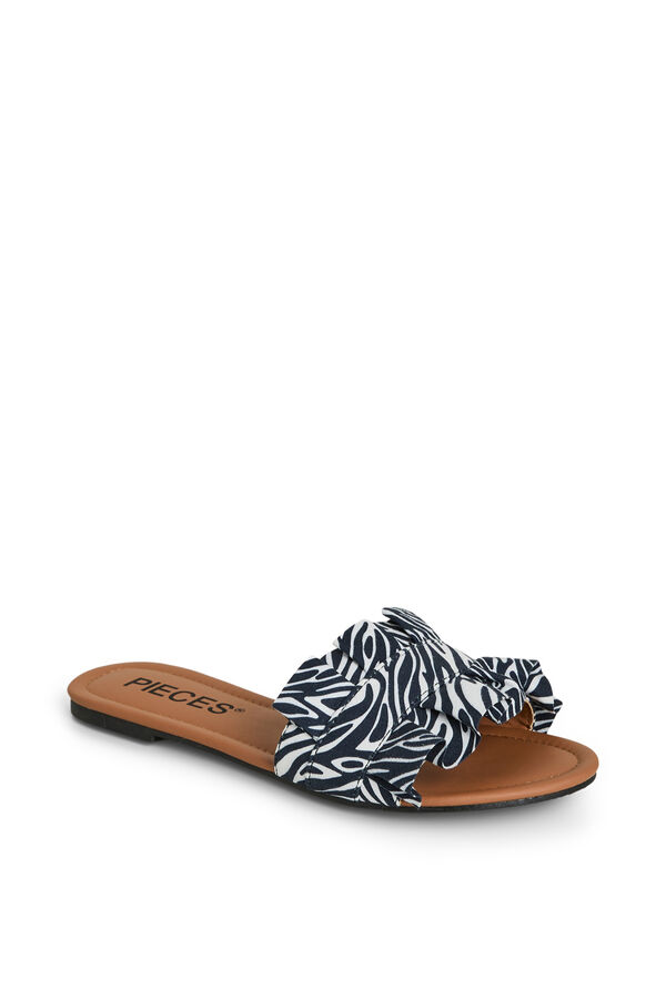 Pieces Sandalias volantes  blanco