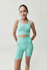 Born Living Yoga Pantalones cortos deportivos Eris azul claro azul