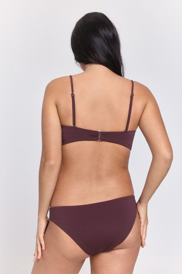 Pieces Bikini top tirantes rojo