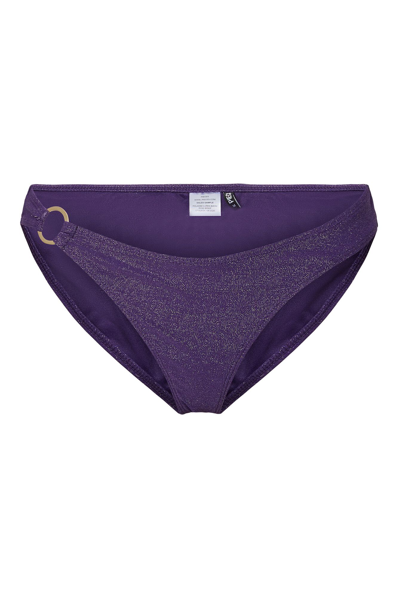 Pieces Braga bikini nylon glitter