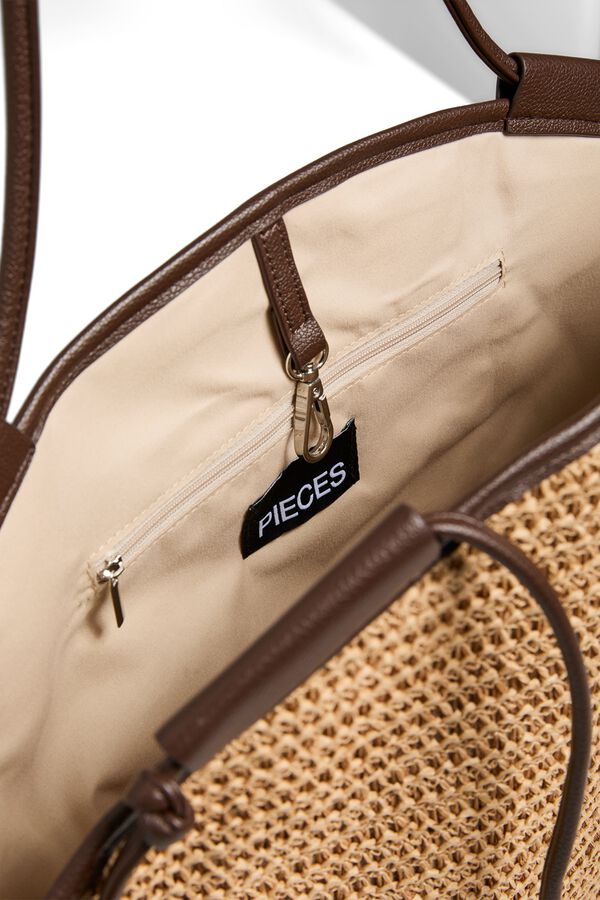 Pieces Bolso ccesta asas nude