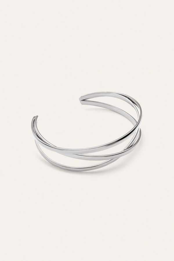 Singularu Brazalete Triple Diana Acero gris