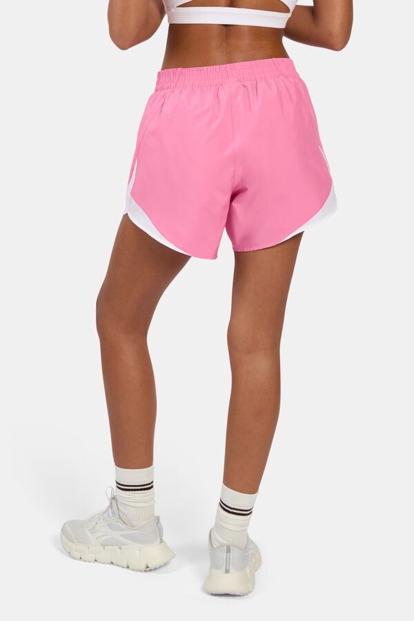 Reebok Pantal&oacute;n corto de entrenamiento rosa
