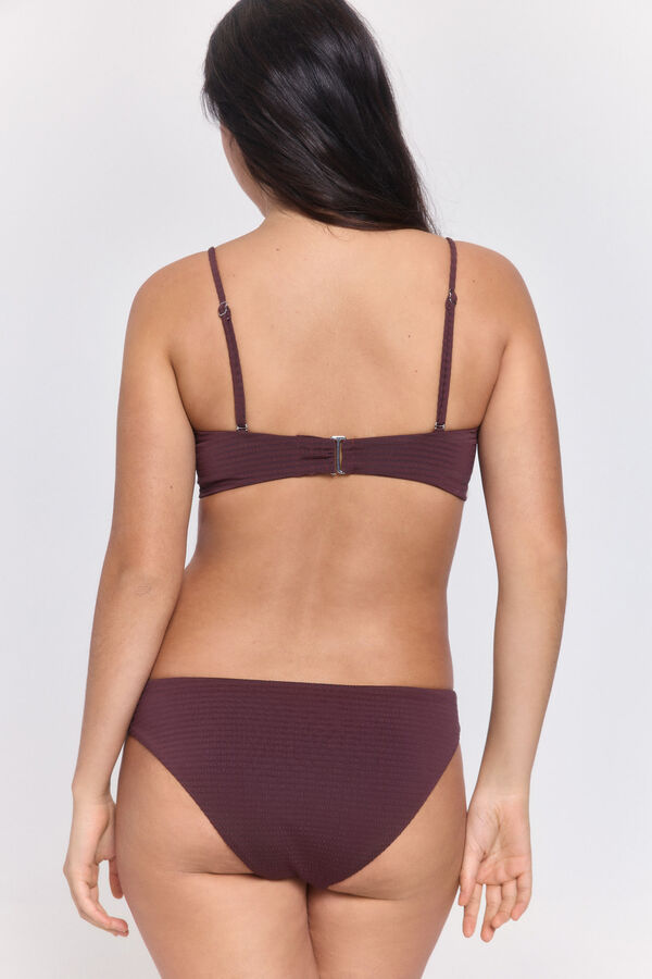 Pieces Braga bikini c&oacute;moda rojo