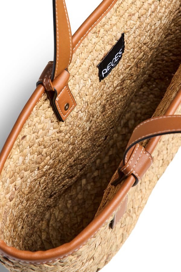 Pieces Shopper cesta nude