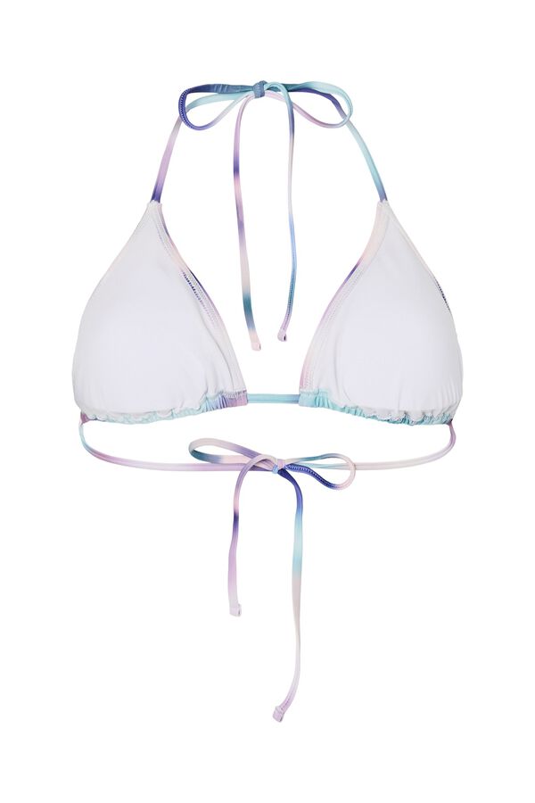 Pieces Bikini top  azul