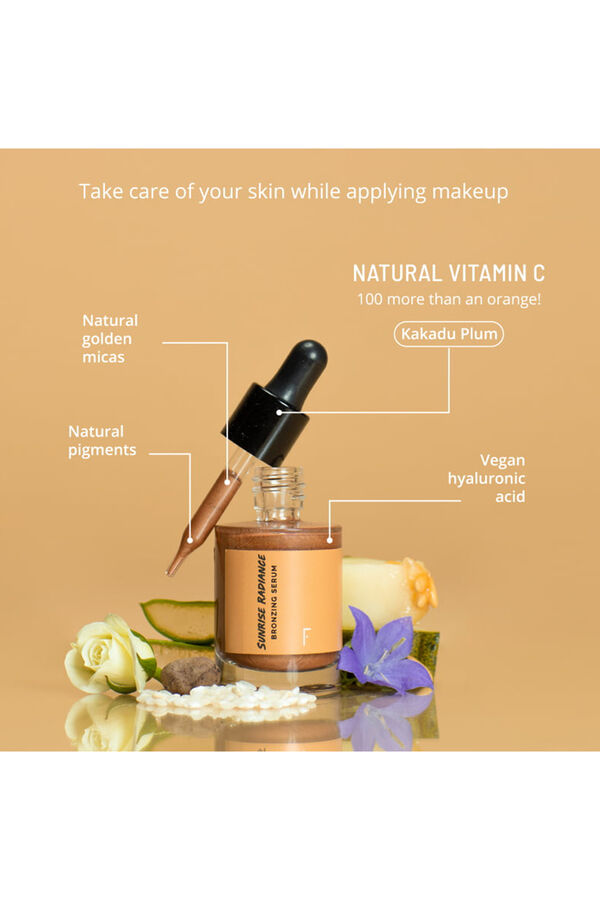 Freshly Cosmetics Sunrise Radiance Serum Bronceador blanco