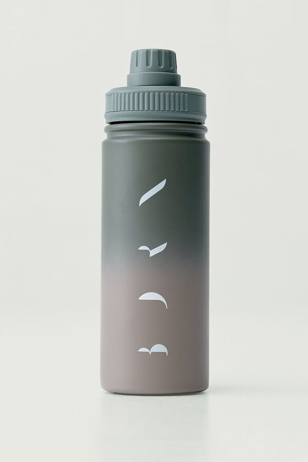 Born Living Yoga Botella t&eacute;rmica Vivaq Verde estampado