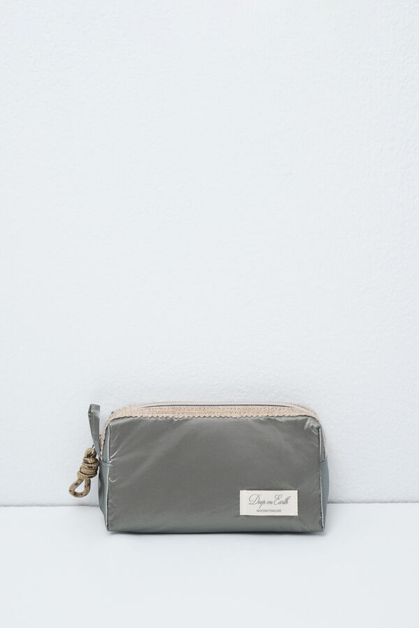 Women'secret Neceser peque&ntilde;o acochado gris gris