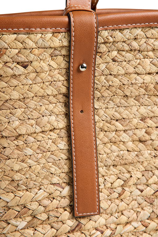 Pieces Shopper cesta nude