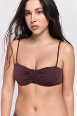 Pieces Bikini top tirantes rojo