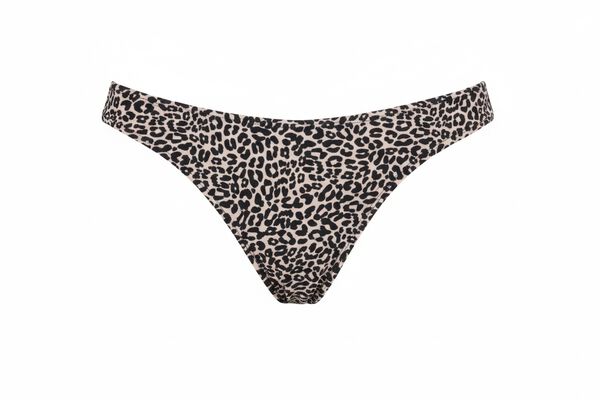 Women'secret Braga bikini cl&aacute;sica animal print leopardo blanco