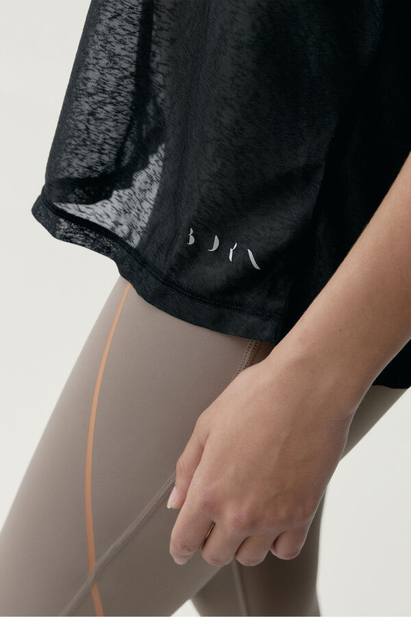 Born Living Yoga Camiseta deportiva Ada 2.0 Negra negro