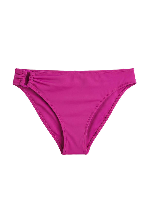 Women'secret Braga bikini cl&aacute;sica tiro alto magenta rosa