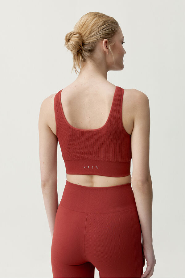 Born Living Yoga Top deportivo Zinara rojo rojo