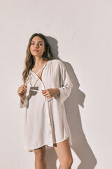 Women'secret Camisola cuello mao blanca blanco