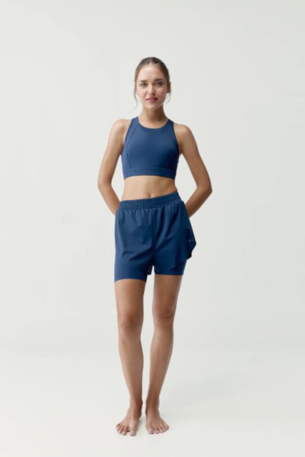 Born Living Yoga Top deportivo Bikila Azul marino azul