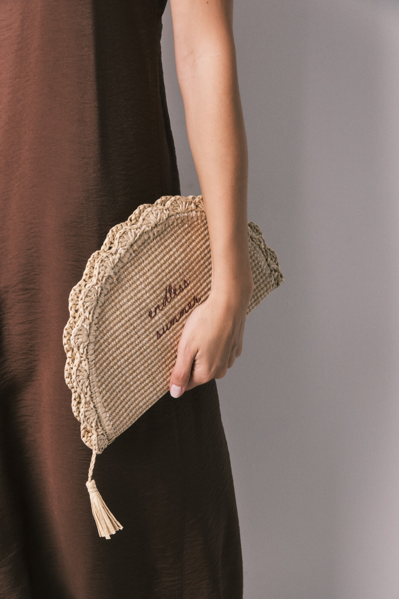 Women'secret Neceser rafia bolso de mano