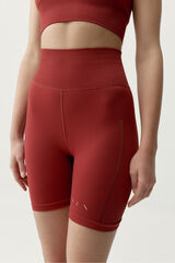Born Living Yoga Pantal&oacute;n corto deportivo Sunset rojo rojo