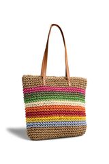 Pieces Shopper Paperstraw playa nude