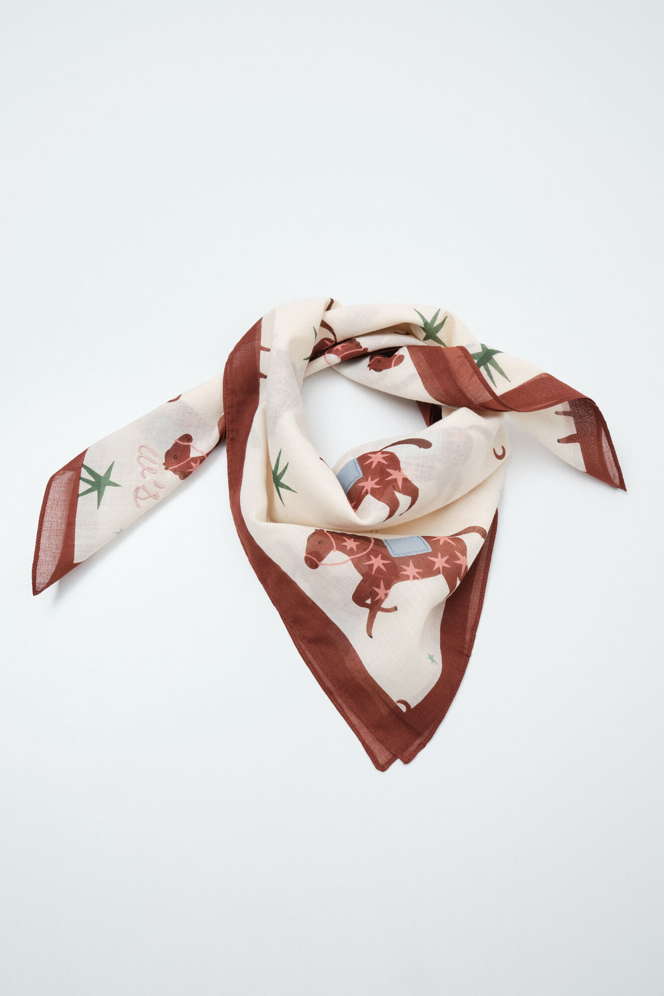 Women'secret Pa&ntilde;uelo bandana caballos