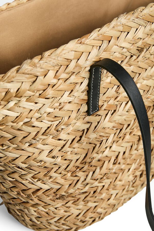 Pieces Shopper playa Paperstraw nude