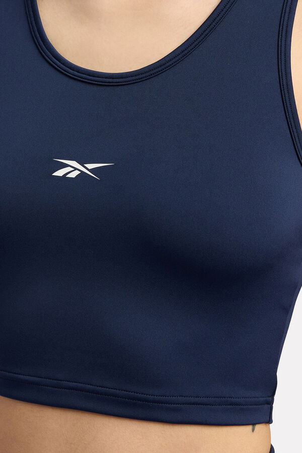 Reebok Camiseta deportiva corta sin mangas Reebok azul