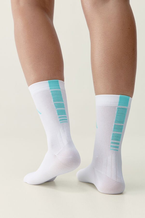 Born Living Yoga Calcetines Acari blanco/verde blanco