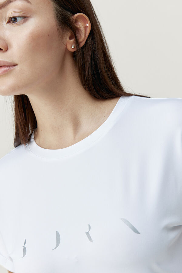 Born Living Yoga Camiseta deportiva Azami&nbsp;blanco blanco