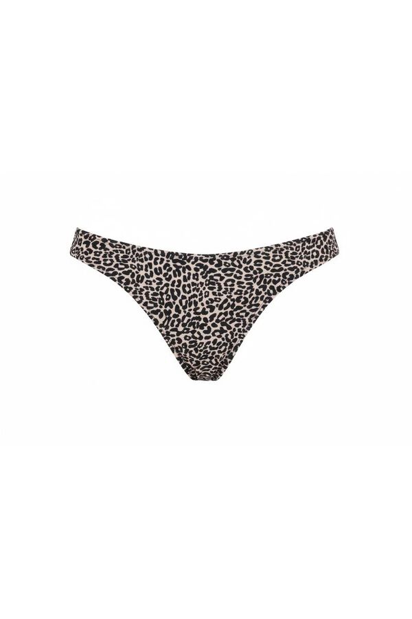 Women'secret Braga bikini cl&aacute;sica animal print leopardo blanco