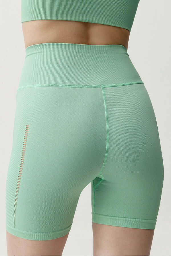 Born Living Yoga Pantal&oacute;n corto deportivo Sunset verde menta verde