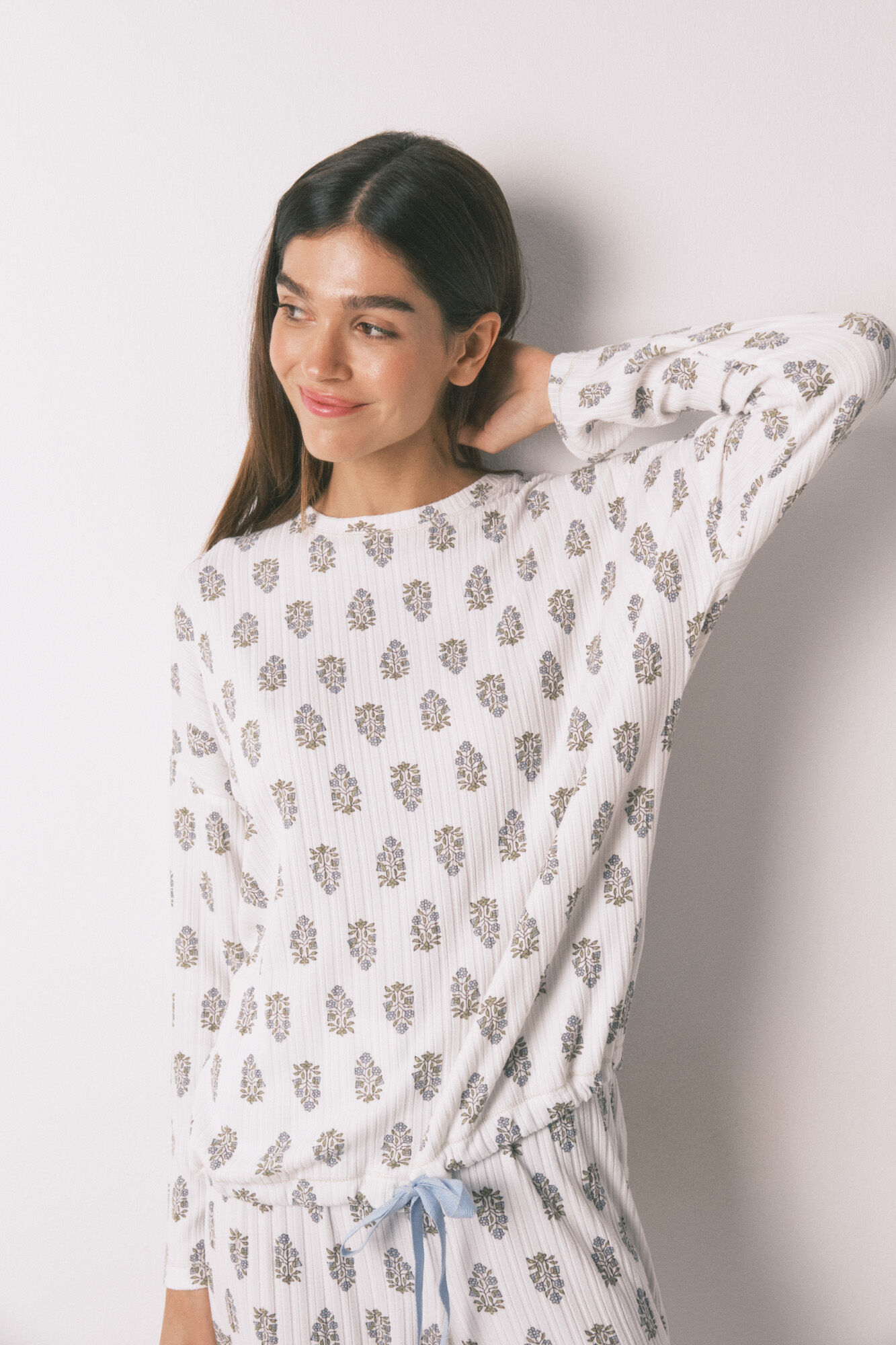 Women'secret Pijama largo super soft flores