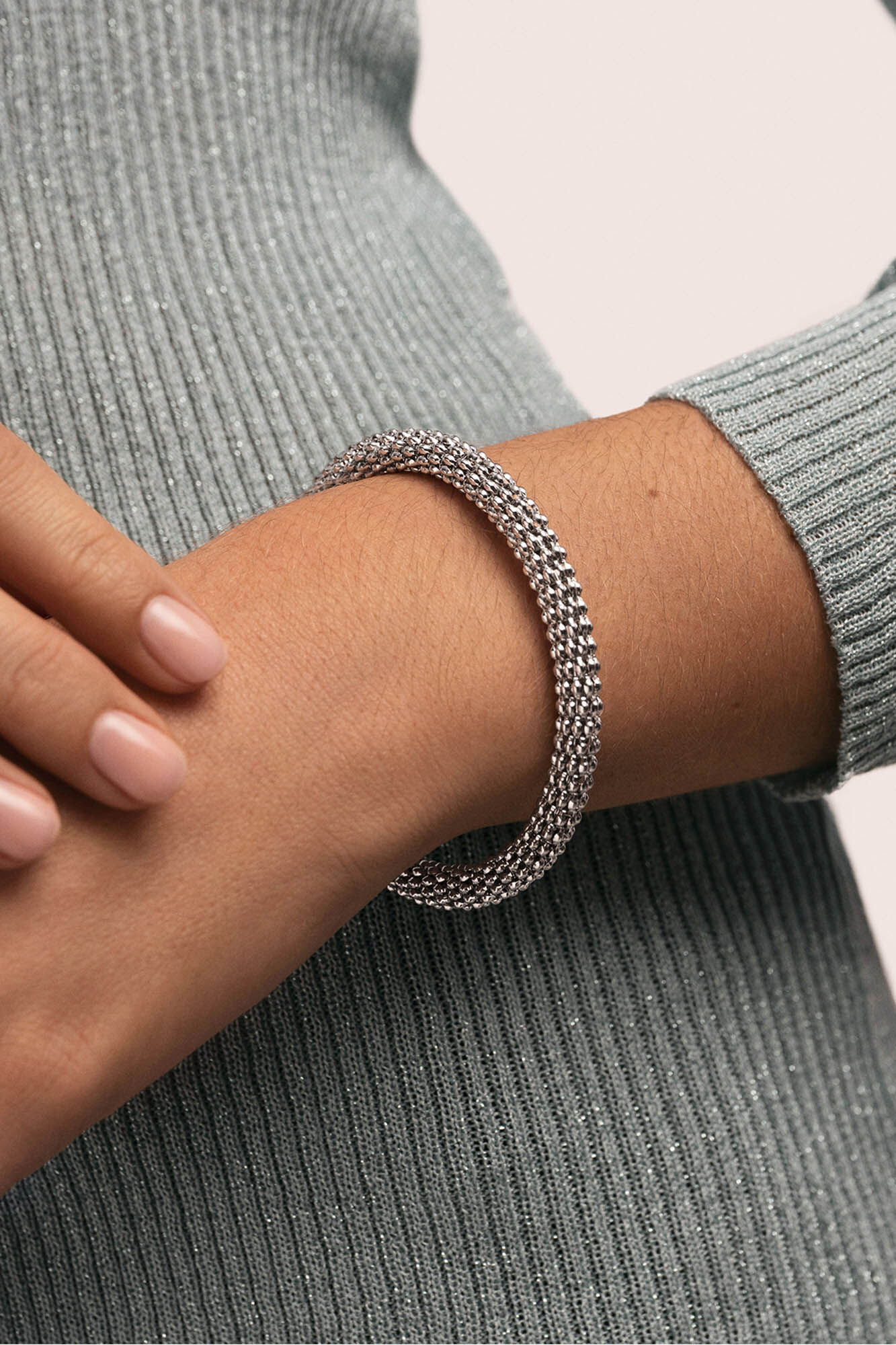 Singularu Brazalete Disco Acero