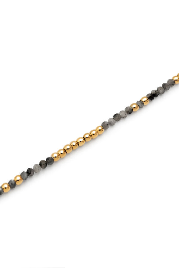 Singularu Pulsera Noche Acero Ba&ntilde;o Oro amarillo