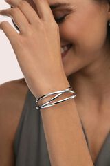 Singularu Brazalete Triple Diana Acero gris
