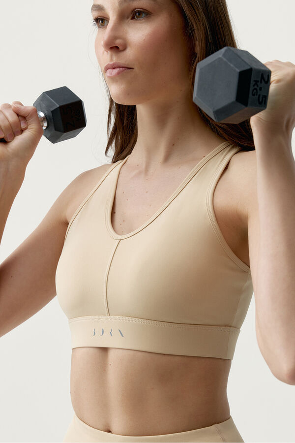 Born Living Yoga Top deportivo Deo beige beige