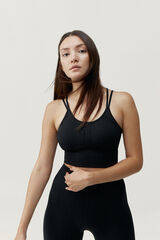 Born Living Yoga Sujetador top deportivo India negro&nbsp; negro