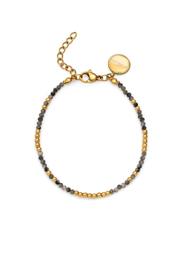 Singularu Pulsera Noche Acero Ba&ntilde;o Oro amarillo