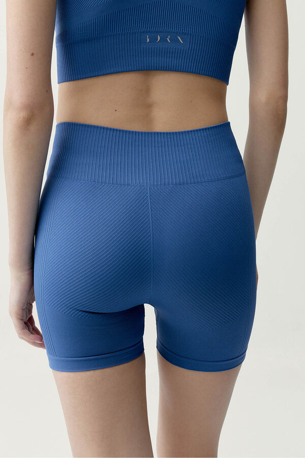 Born Living Yoga Pantal&oacute;n corto deportivo Lindy azul azul