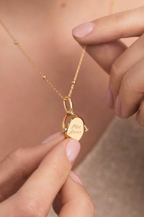 Singularu Charm Mon Amour Ba&ntilde;o Oro amarillo