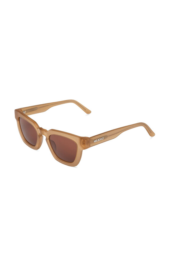 Mr. Boho Gafas de sol Matte Sand Logan beige