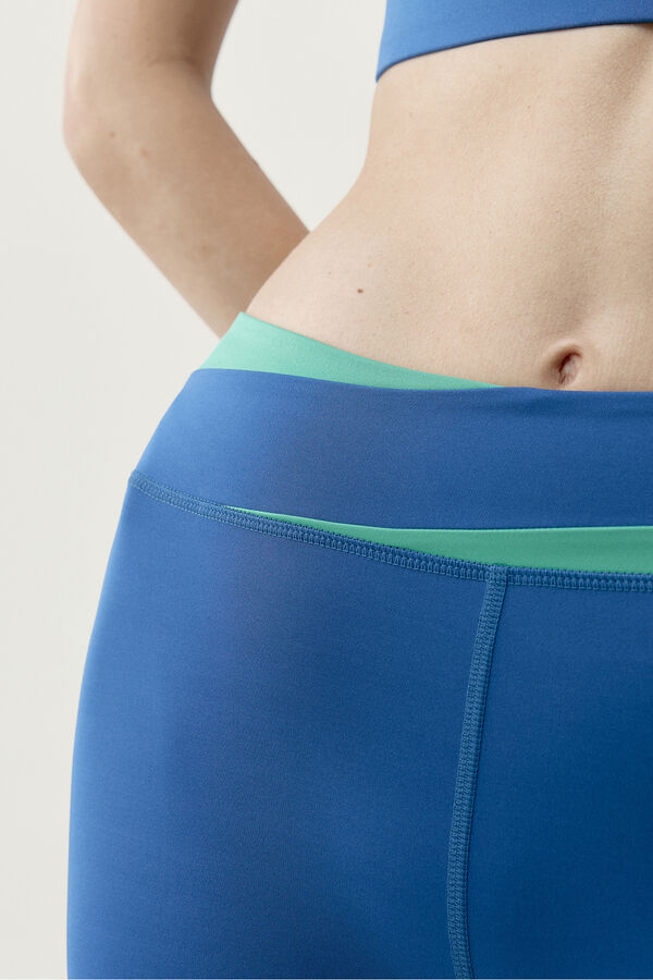 Born Living Yoga Leggings deportivos Kate azul/turquesa verde