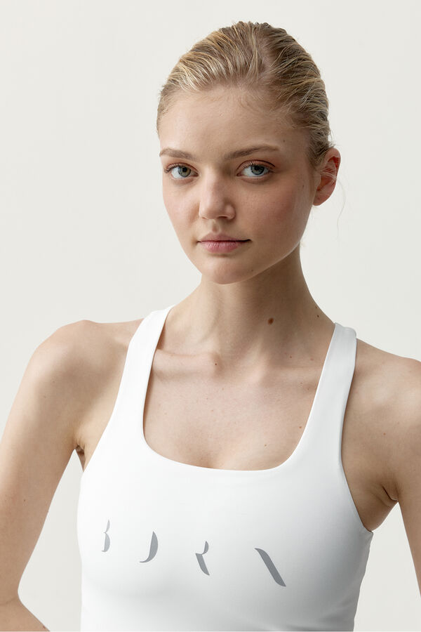 Born Living Yoga Vestido deportivo Roland blanco marfil