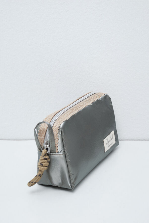 Women'secret Neceser peque&ntilde;o acochado gris gris