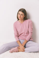 Women'secret Pantal&oacute;n skinny 100% algod&oacute;n print geom&eacute;trico estampado