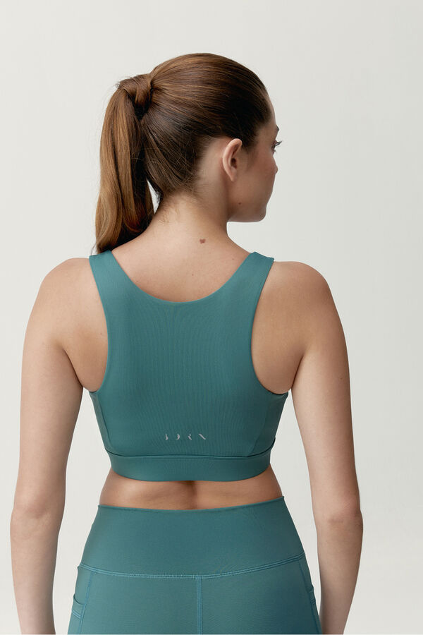 Born Living Yoga Top deportivo Eider verde kaki