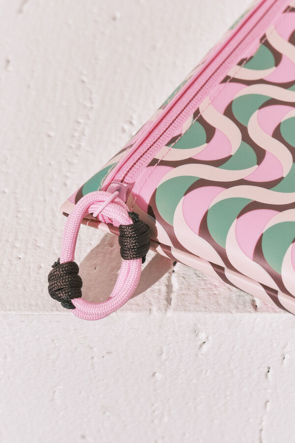 Women'secret Bolsa ba&ntilde;ador- bikini impermeable estampado geom&eacute;trico estampado