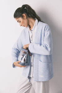 Women'secret Bata corta alcochada azul